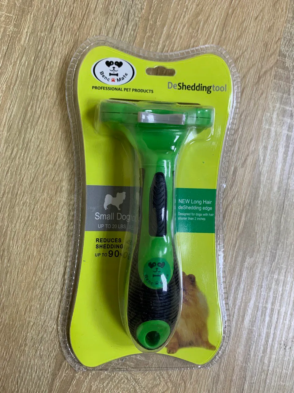 FURminator з кнопкою для маленьких собак з довгою шерстю 45.7мм DeShedding Tool 04050