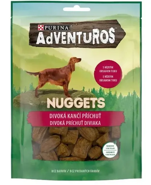 Ласощі для собак Purina Adventuros Nuggets шматочки дикого кабана 90г