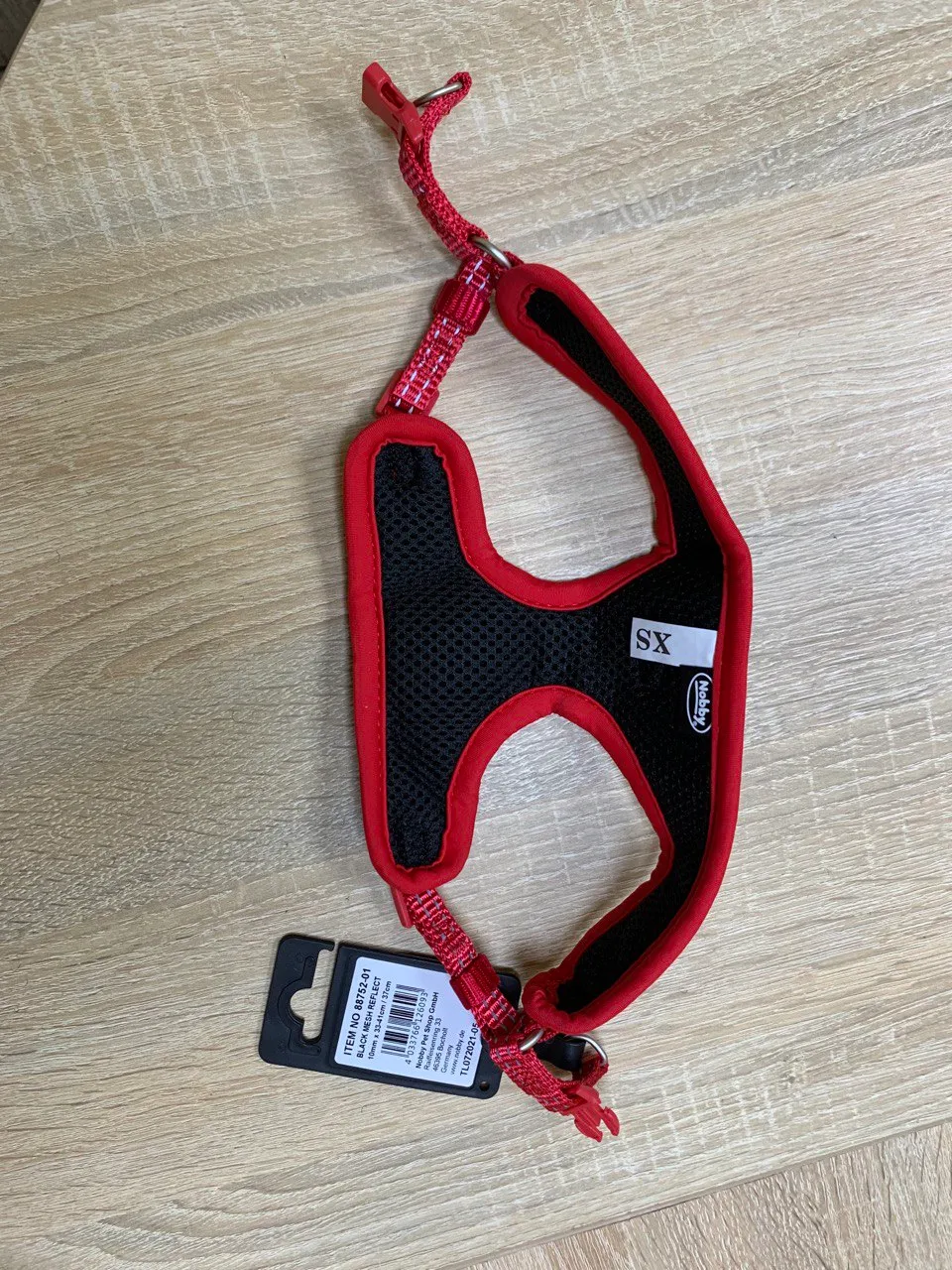 H80624-04/24 Шлея XS Mesh Reflect нейлон-флісова 10мм*33-41см*37см