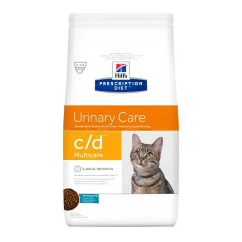 Hill's PD Feline С/D-Запобіг.струвітів, оксалатів, лікув. циститів 1кг