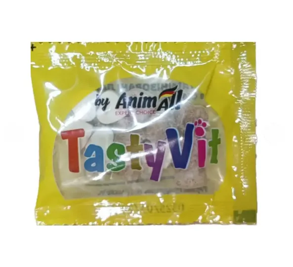 Вітамінізовані ласощі AnimAll TastyVit для котів з сиром 12шт
