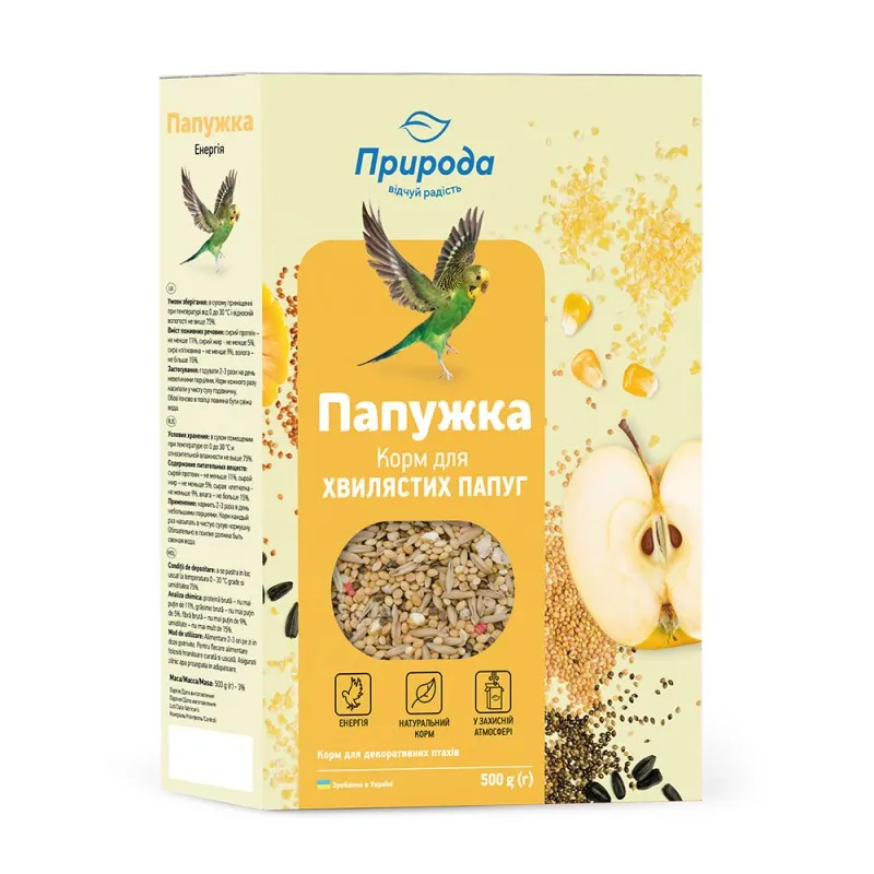 Корм Папужка "Енергія", 575 г