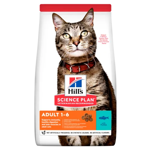 Hill's SP Fet Adult Tn для дорослих кішок з тунецем, 1,5кг