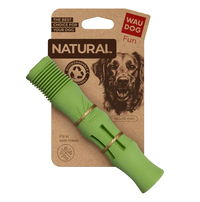 621118 Іграшка для собак WAUDOG FUN Natural палиця 180*35мм