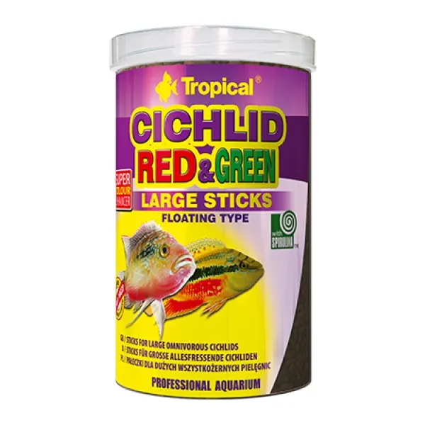 Cichlid Red&Green Large ST. 1L/300g