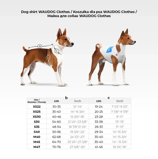291-0230 Майка для собак WAUDOG Clothes малюнок "Дім", XS22, В 30-35см, С 19-24см