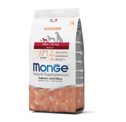 MONGE Mini Adult лосось з рисом 1кг