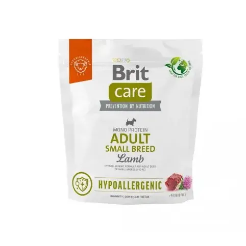 Brit Care Mono Protein Hypoallergenic Adult Small Breed з ягням 1кг