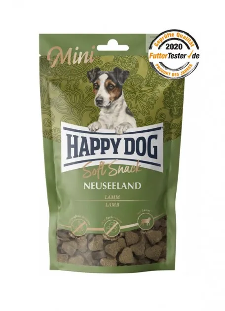 60690 Happy Dog Soft Snack Mini Nauseeland 100g м'які закуски для собак дрібник порід з ягням і рисом