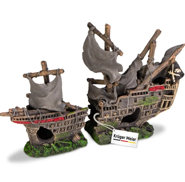Декорація Піратський корабель Kruger Meier Pirate Ship 25*6*16см КМ251017