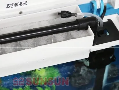 SunSun Акваріум "HRG-300" 14л, 29х20x22см, (led, JP-230G),чор