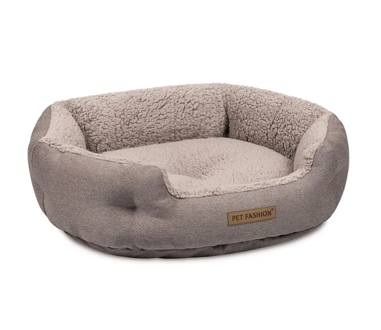 Лежак Pet Fashion "BRIG" для собак кавовий (58*48*20) PR441488