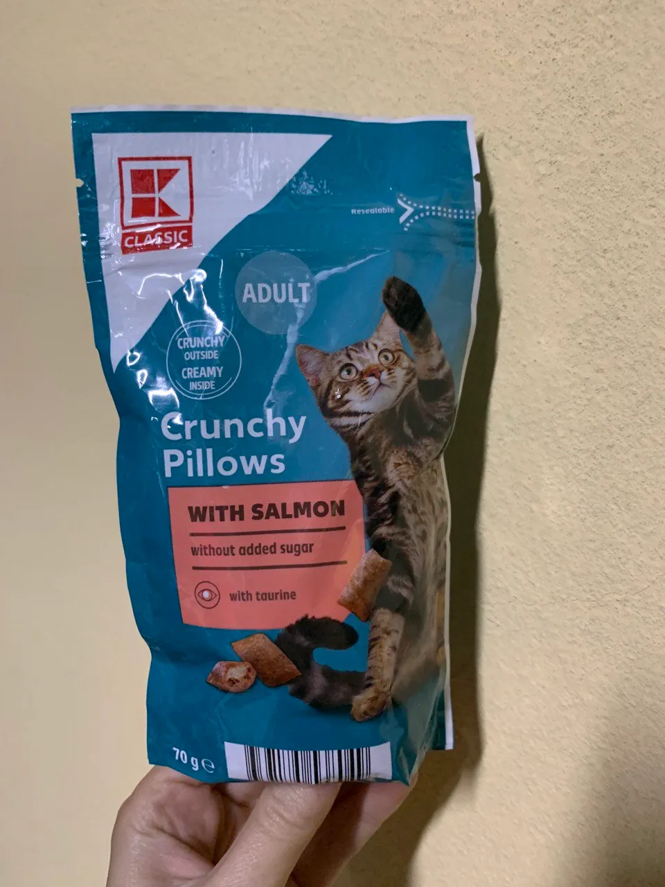 Сrunchy creamy для котів 70г в асортименті