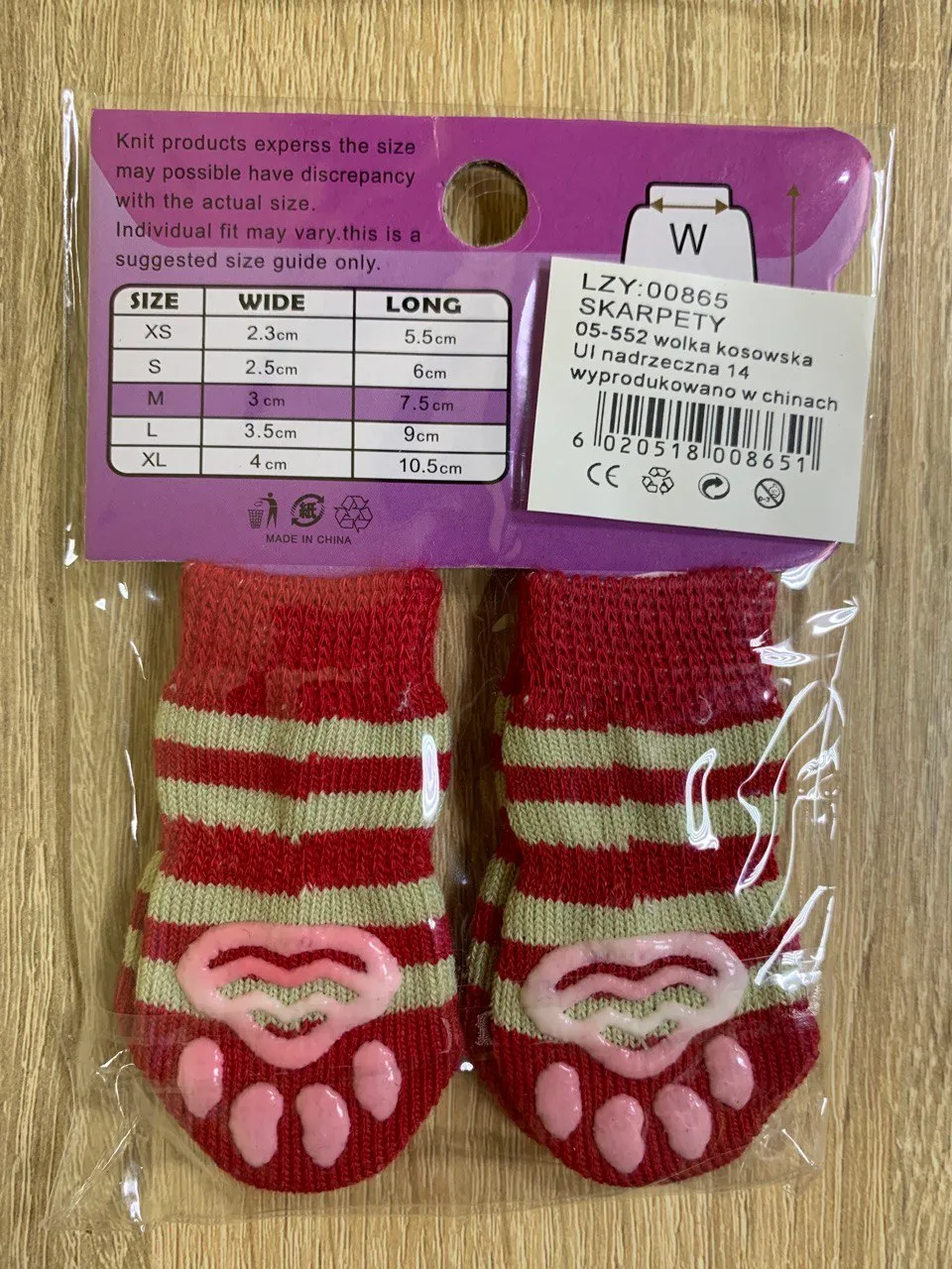 00865 Шкарпетки M колір в асорт. 29792