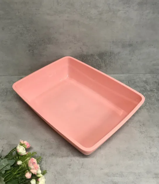 Туалет для котів будка Рожевий дим 50*37*40