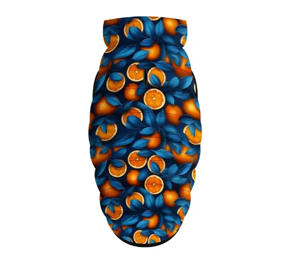 410-4054 Жилетка для собак WAUDOG Clothes мал. "Апельсини" М50, В 76-79см, С 55-61см