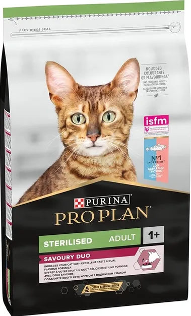 ProPlan Sterilised з тріскою та фореллю для стерилізованих 1кг