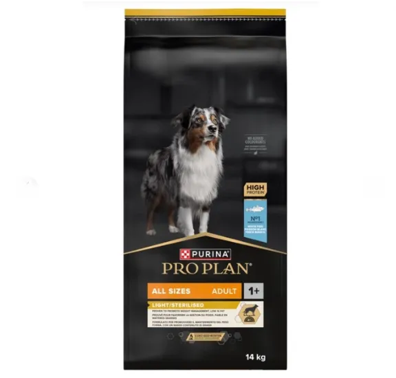 ProPlan Light/Sterilised з білою рибою для соб. з надмірною вагою/стерилізованих 1кг
