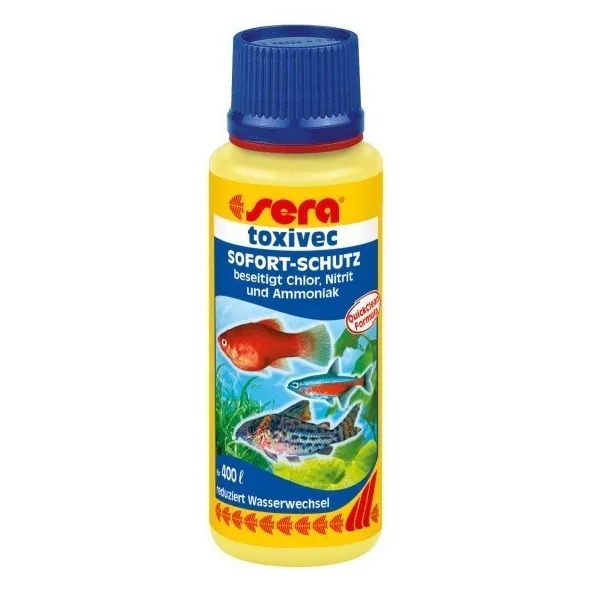 Sera toxivec - звязує шкідливі, токсичні реч., на 400л - 100мл 03001,01