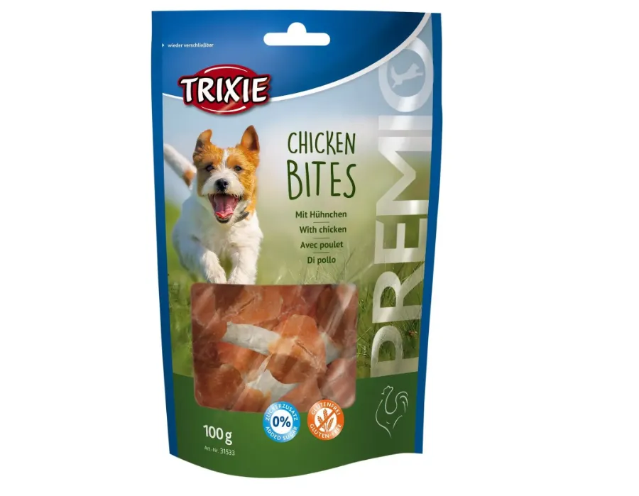 31533 Ласощі для собак Trixie Premio Chicken Bites курка 100г