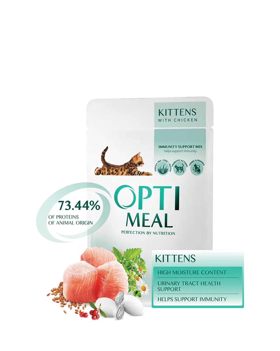 Optimeal захист імунітету консерва (курка), 300 г
