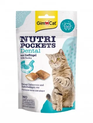 Nutri Pockets для котів Dental 60г (G-418285/419336)