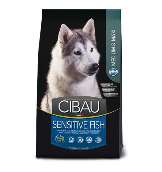 Farmina Dog Cibau Sensitive Adult Medium&Maxi риба, чутливе травл. 1кг 31037