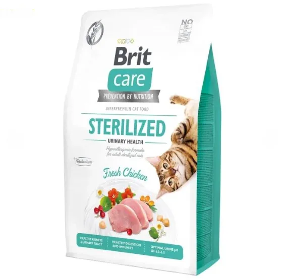 Brit Care Cat GF Sterilized Urinary Health (урінарі для стерилізованих) 1кг