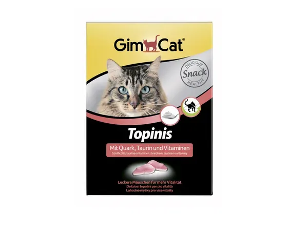 GimCat Топініс творог рожеві 406954/419053/409757 (180шт.)