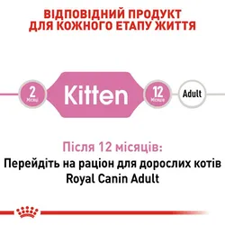 Royal Canin, Kitten для кошенят з 2 місяців до 12 місяців, 1,2кг