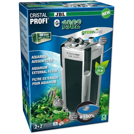 JBL CristalProfi e1902 greenline Зовнішній фільтр для акваріума до 800 л