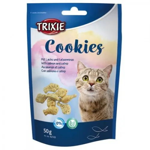 Trixie Premio Cookies ласощі для котів (лосось), 50 г