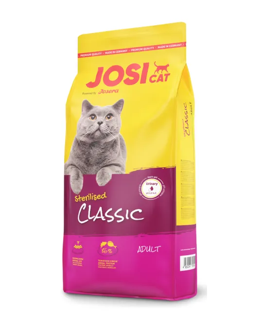 JosiCat Sterilised Classic (Стерелайзд Клессік) для стерелізованих/кастрованих котів 1кг