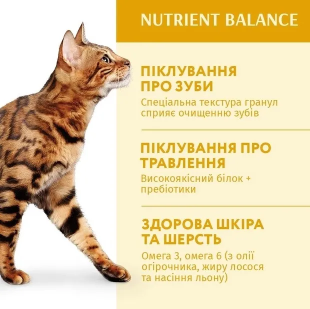 Optimeal+ для котів, курка 700г
