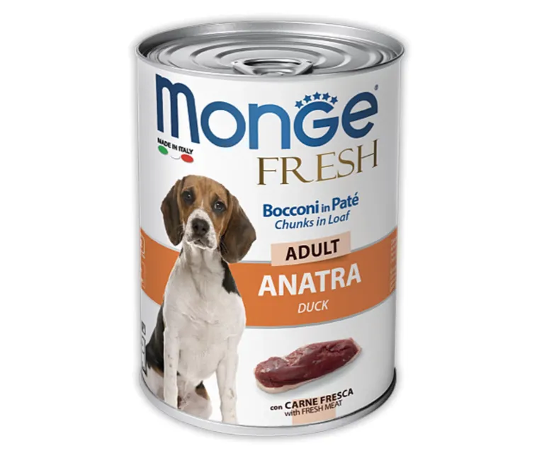 Корм для собак MONGE Fresh Adult Duck качка 400г