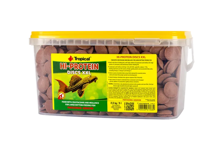 Корм Tropical Hi-Protein Discs, 100 г.