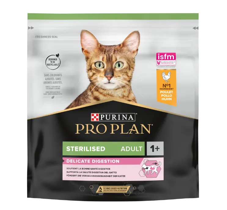 ProPlan 400г Delicate Sterilised з куркою для стерилізованих з чутл. травленням