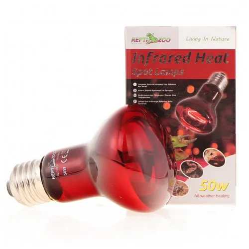 Інфрачервона нагрівальна лампа Repti-Zoo Infrared Heat 50W R63050