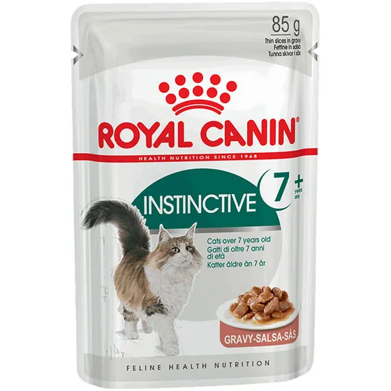 Royal Canin, Instinctive 7+ для зрілих котів віком від 7 років, 0.085кг