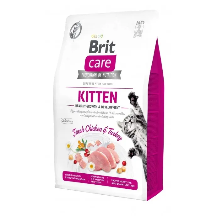 Brit Care Cat GF Kitten HGrowth & Developmrnt (здоровий ріст і розвиток) 2кг