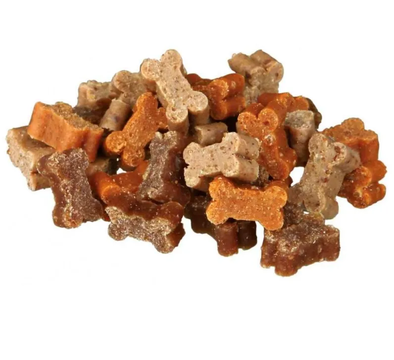 31523 Ласощі для собак Trixie Trainer Snack Mini Bones яловичина, ягня, птиця (відро) 500г