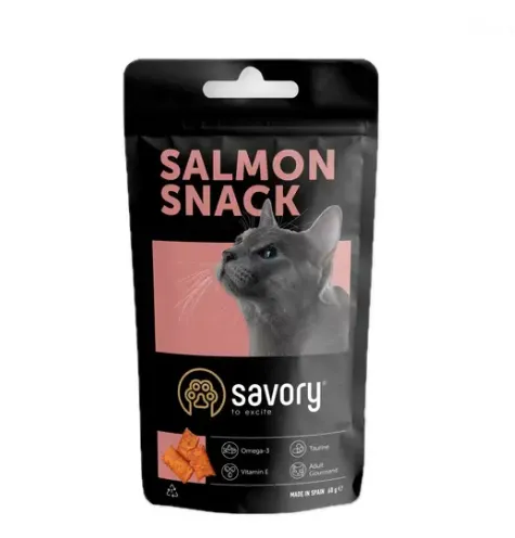 Ласощі для котів Savory Pillows Gourmand with Salmon 60г 31454