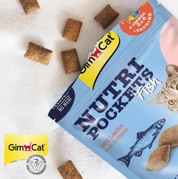 Nutri Pockets Fish для котів Лосось 60г (G-419626)