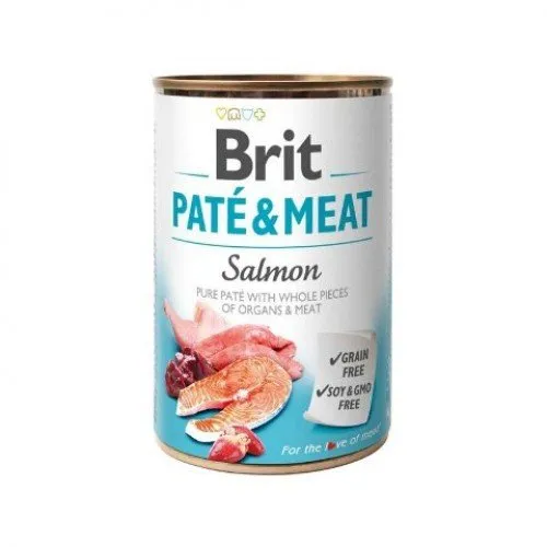 Brit Pate & Meat Dog 400g лосось