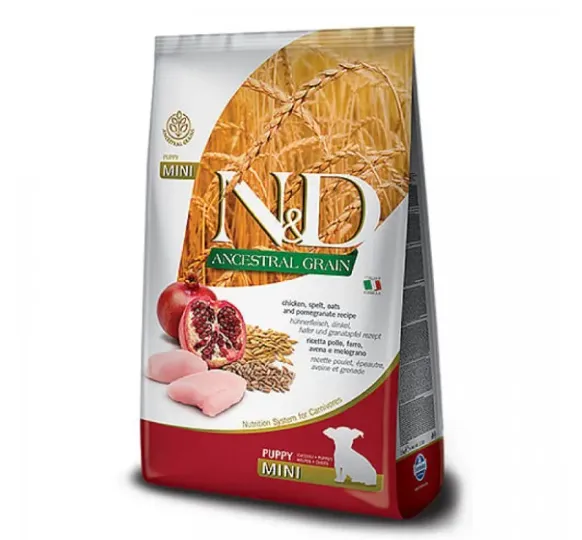 Farmina Dog N&D Grain Free Chicken&Pomergranate Puppy Mini 0.8гр 38715