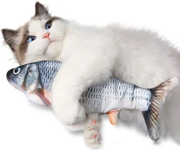 Іграшка для кота "Рибка" + USB зарядка 05318/05317