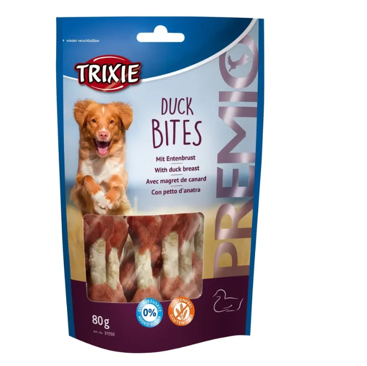31592 Ласощі для собак Trixie Premio Duck Bites качка 80г
