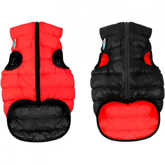 Курточка двостороння AiryVest, розмір S40,Чорно-червона