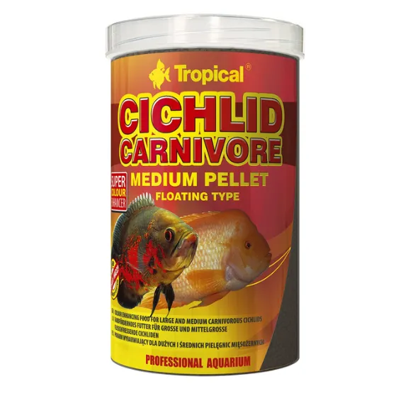 Cichlid Carnivore Medium Pellet 1000ml 360g