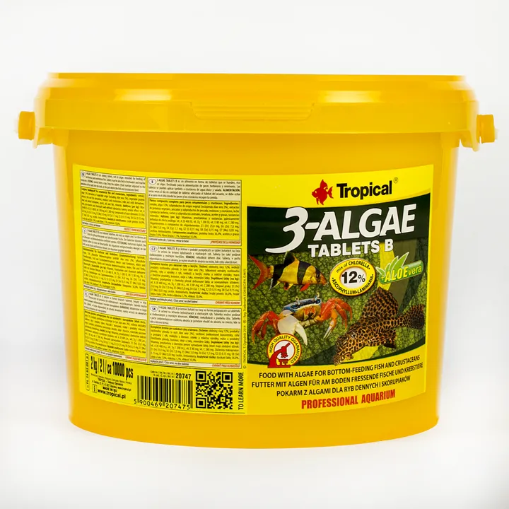 Tropical 3-Algae Tablets В корм для риб, 100 г